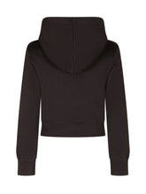 DIESEL KIDS - Felpa con Cappuccio e Logo Ricamato - Nero - LIDIASHOPPING® - Official Website