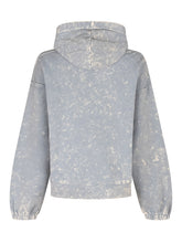 DIESEL KIDS - Hoodie with Asymmetric Hem - Blue - LIDIASHOPPING® - Official Website