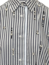 DES PHEMMES - Camicia a Righe con Applicazioni - Multicolore - LIDIASHOPPING® - Official Website