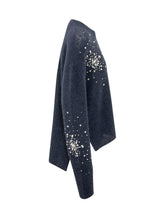 DES PHEMMES - Pullover con Applicazioni - Blu - LIDIASHOPPING® - Official Website