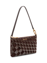 MICHAEL MICHAEL KORS - Pochette Intrecciata con Tracolla - Marrone - LIDIASHOPPING® - Official Website