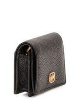 MICHAEL MICHAEL KORS - Portafoglio Compatto con Patta e Logo - Nero - LIDIASHOPPING® - Official Website