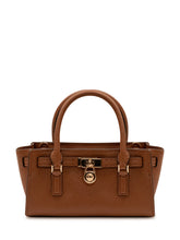 MICHAEL MICHAEL KORS - Borsa Satchel con Doppi Manici - Marrone - LIDIASHOPPING® - Official Website