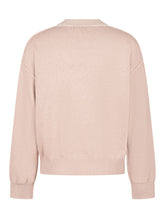 PALM ANGELS KIDS - Crewneck Sweater with Maxi Lettering - Beige - LIDIASHOPPING® - Official Website