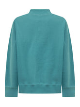 PALM ANGELS KIDS - Felpa con Collo Alto e Maxi Lettering - Blu - LIDIASHOPPING® - Official Website