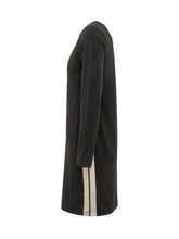 PALM ANGELS KIDS - Dress with Side Stripes - Black - LIDIASHOPPING® - Official Website