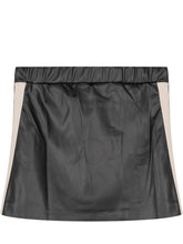 PALM ANGELS KIDS - Minigonna con Bande Laterali - Nero - LIDIASHOPPING® - Official Website