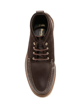 BARBOUR - Stivaletto Hadstone Chukka con Lacci - Marrone - LIDIASHOPPING® - Official Website