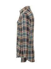DSQUARED2 - Camicia a Quadri con Tasche sul Petto - Marrone - LIDIASHOPPING® - Official Website