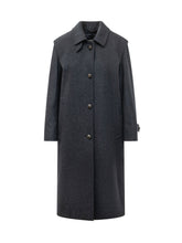 SCHNEIDERS - Cappotto Lungo Lena con Bottoni - Blu - LIDIASHOPPING® - Official Website