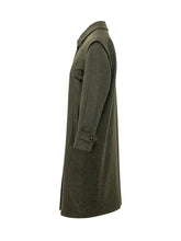 SCHNEIDERS - Lena Long Coat with Buttons - Green - LIDIASHOPPING® - Official Website