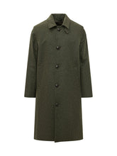 SCHNEIDERS - Cappotto Lungo Alexander con Chiusura a Bottoni - Verde - LIDIASHOPPING® - Official Website