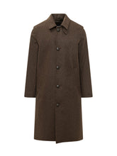 SCHNEIDERS - Cappotto Lungo Alexander con Chiusura a Bottoni - Marrone - LIDIASHOPPING® - Official Website
