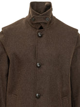 SCHNEIDERS - Cappotto Lungo Alexander con Chiusura a Bottoni - Marrone - LIDIASHOPPING® - Official Website