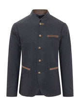 SCHNEIDERS - Giacca Otto con Collo Alto e Tasche a Filetto - Blu - LIDIASHOPPING® - Official Website