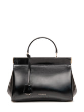 VICTORIA BECKHAM - Borsa Sloane Frame a Mano - Nero - LIDIASHOPPING® - Official Website