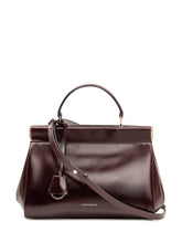 VICTORIA BECKHAM - Borsa Sloane Frame Strutturata - Rosso - LIDIASHOPPING® - Official Website