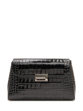 VICTORIA BECKHAM - Borsa Dorian Trapeze con Patta - Nero - LIDIASHOPPING® - Official Website