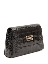 VICTORIA BECKHAM - Borsa Dorian Trapeze con Patta - Nero - LIDIASHOPPING® - Official Website