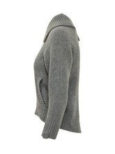 VICTORIA BECKHAM - Maglia con Collo Asimmetrico - Grigio - LIDIASHOPPING® - Official Website