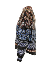 FARM RIO - Maglia Nicole Scarf con Motivo Paisley - Marrone - LIDIASHOPPING® - Official Website