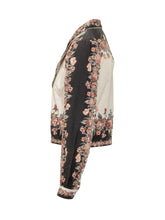 FARM RIO - Winter Floral Shirt with Ruffle - Multicolor - LIDIASHOPPING® - Official Website