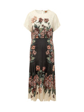 FARM RIO - Long Winter Floral Dress - Multicolor - LIDIASHOPPING® - Official Website