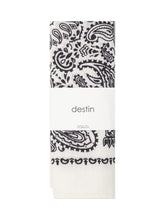 DESTIN - Judy Bandana with Paisley Motif - White - LIDIASHOPPING® - Official Website