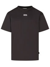 GCDS - T-shirt con Mini Logo - Nero - LIDIASHOPPING® - Official Website