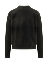 ALPHA STUDIO - Cardigan con Scollo a V e Bottoni - Nero - LIDIASHOPPING® - Official Website