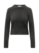 ALPHA STUDIO - Maglia Girocollo con Bordi a Coste - Nero - LIDIASHOPPING® - Official Website