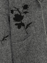 SEMICOUTURE - Cappotto Hollie con Motivo Floreale - Grigio - LIDIASHOPPING® - Official Website