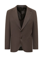 COLAMARINO ITALY - Suit with Peak Lapels - Brown - LIDIASHOPPING® - Official Website