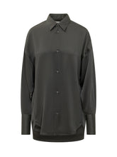 DARKPARK - Camicia Carla Oversize con Polsini Ampi - Nero - LIDIASHOPPING® - Official Website
