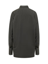 DARKPARK - Camicia Carla Oversize con Polsini Ampi - Nero - LIDIASHOPPING® - Official Website
