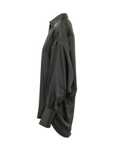 DARKPARK - Camicia Carla Oversize con Polsini Ampi - Nero - LIDIASHOPPING® - Official Website