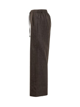 MAX MARA S - Pantaloni Lunghi con Coulisse - Marrone - LIDIASHOPPING® - Official Website