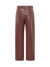 MAX MARA S - Sospiro Straight Leg Trousers - Red - LIDIASHOPPING® - Official Website