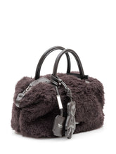 MAX MARA - Borsa a Mano con Charm Orsetto - Marrone - LIDIASHOPPING® - Official Website