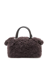 MAX MARA - Borsa a Mano con Charm Orsetto - Marrone - LIDIASHOPPING® - Official Website