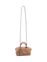 MAX MARA - Borsa a Mano con Charm Orsetto - Marrone - LIDIASHOPPING® - Official Website