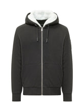 MOOSE KNUCKLES - Felpa Classic Bunny con Cappuccio a Contrasto - Nero - LIDIASHOPPING® - Official Website