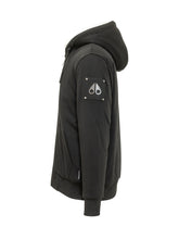 MOOSE KNUCKLES - Felpa Classic Bunny con Cappuccio a Contrasto - Nero - LIDIASHOPPING® - Official Website