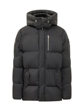 MOOSE KNUCKLES - Piumino Everest con Cappuccio - Nero - LIDIASHOPPING® - Official Website