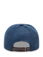 JACOB COHEN - Cappello Baseball con Ricamo Laterale - Blu - LIDIASHOPPING® - Official Website