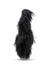 MARTHA LOUIS - Mongolian Bag with Curly Pile - Black - LIDIASHOPPING® - Official Website