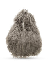 MARTHA LOUIS - Borsa Mongolian a Pelo Riccio - Verde - LIDIASHOPPING® - Official Website