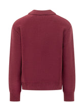 ARTE ANTWERP - Energy cardigan featuring an open front and tie waist belt. Detailed with a wide shawl collar, long sleeves, scattered sparkling embellishments and ribbed cuffs. - Red - LIDIASHOPPING® - Official Website