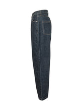 ARTE ANTWERP - Receipt Back Straight Leg Jeans - Blue - LIDIASHOPPING® - Official Website