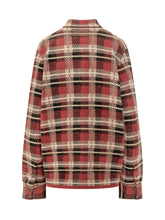 GUEST IN RESIDENCE - Camicia Plaid Work con Tasche Applicate - Rosso - LIDIASHOPPING® - Official Website